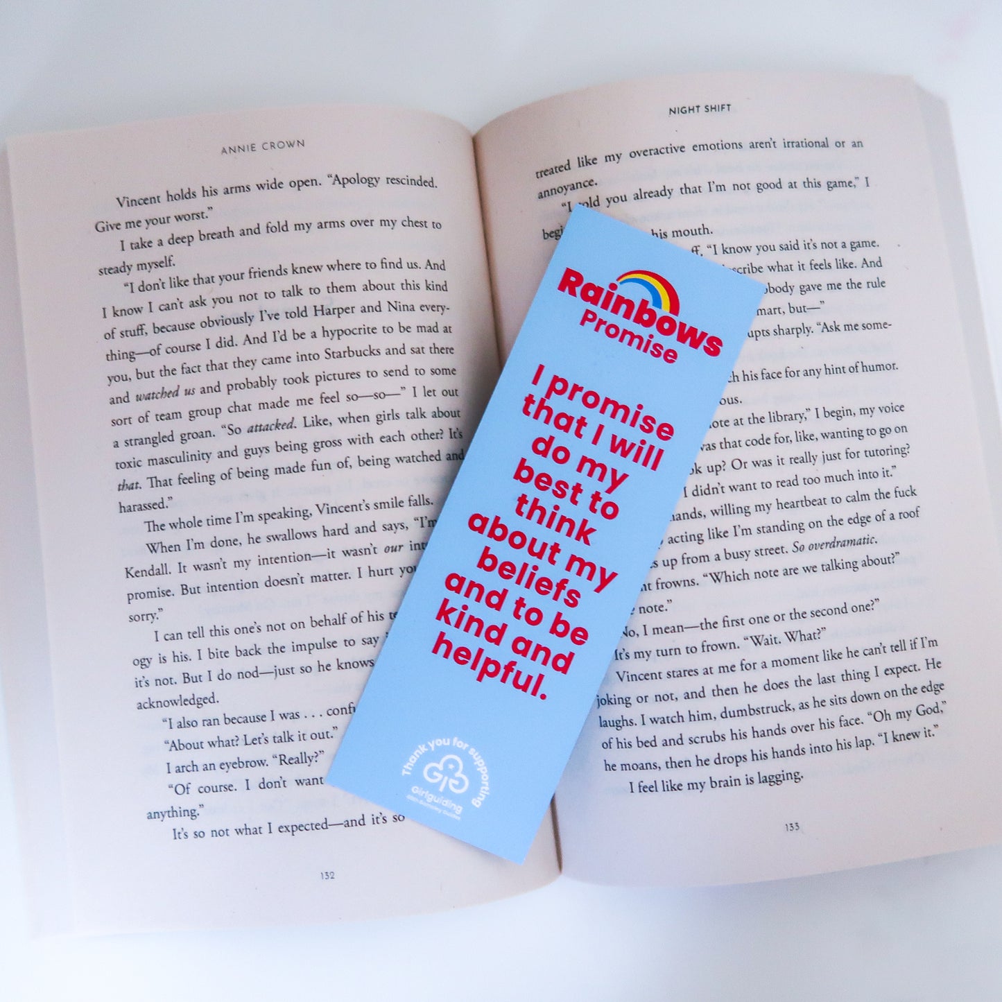 Rainbows Promise & Law Bookmark