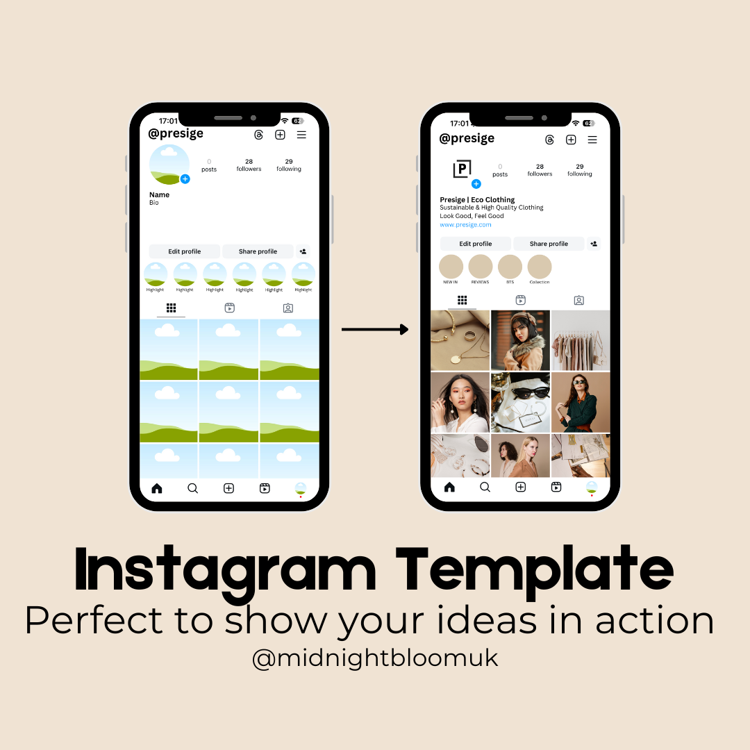 Instagram Template